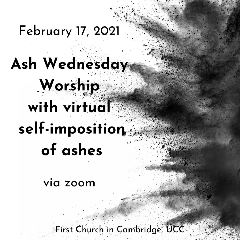 Ash Wednesday Service — First Church Cambridge